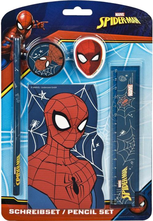 Actual product image Undercover Writing set Spiderman 5 pieces (5x)