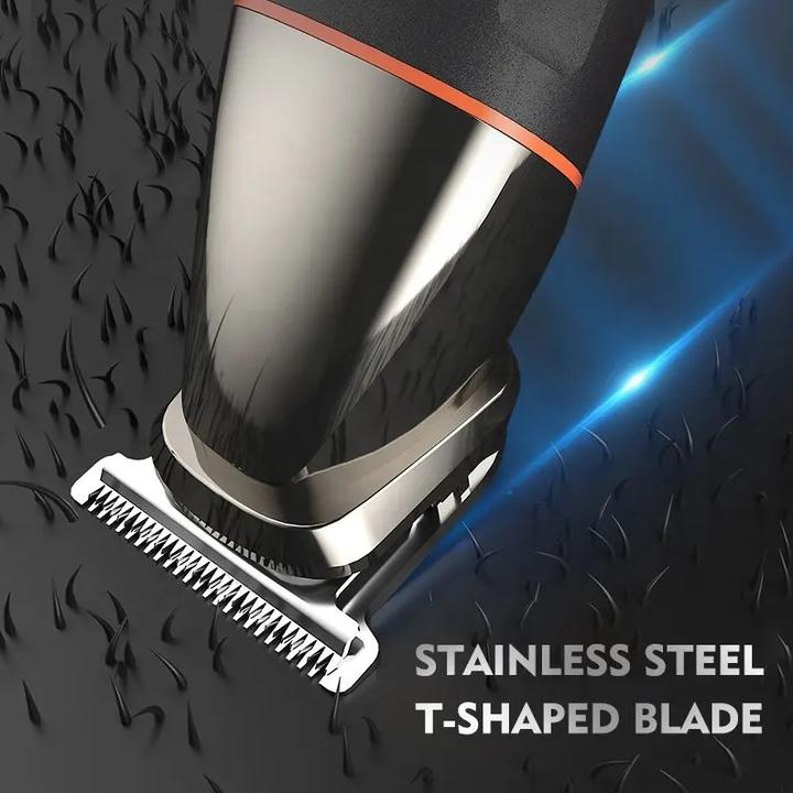 Immagine prodotto PhoneLook Elektronischer 5 in 1 Rasierapparat magnetisch für Haar, Trimming und Body inkl Standfuss