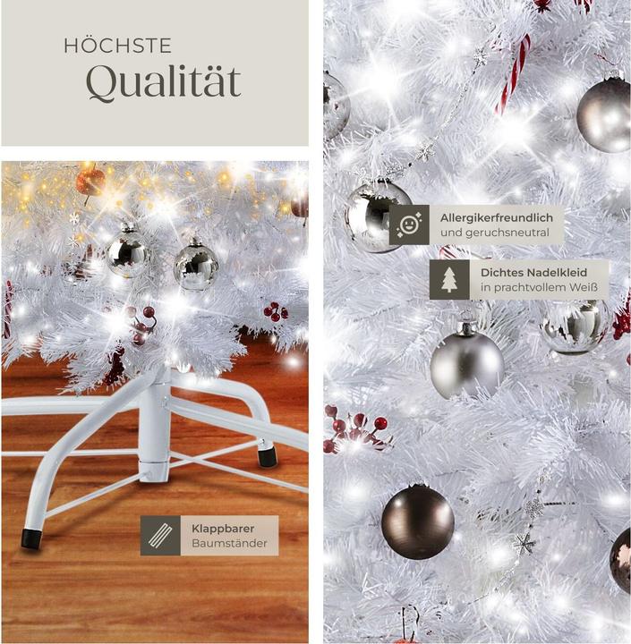Produktbild tectake Künstlicher Weihnachtsbaum (180 cm)