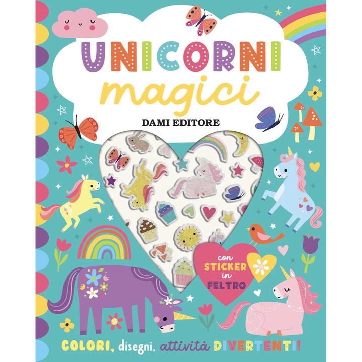 Produktbild Unicorni Magici - Sticker In Feltro