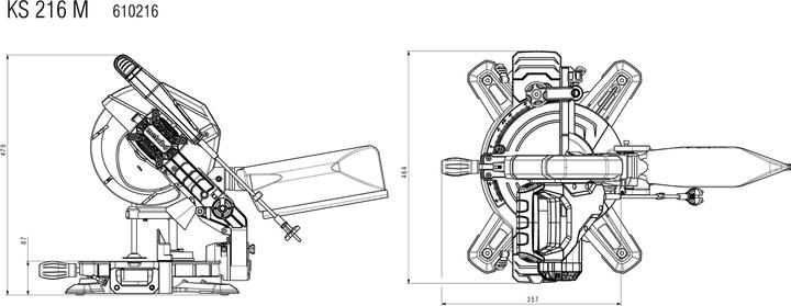 Produktbild Metabo KS 216 M