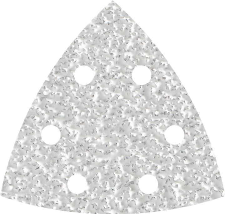 Produktbild wolfcraft 5 Haft-Schleifbl. Stearat K40 Delta 95mm (40)