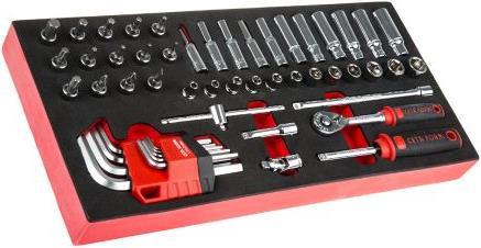 Productafbeelding RS PRO 52 stuks 1/4'' drive doppen- en inbussleutelset