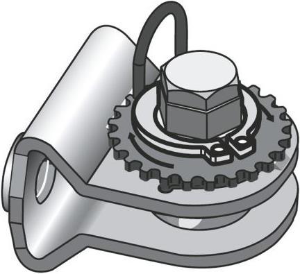 Produktbild TE Sensors Rope Pull Cable Tensioner