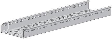 Produktbild RS PRO Cable tray self connecting galv 60x100 3 (Kabelkanal, 300 cm)