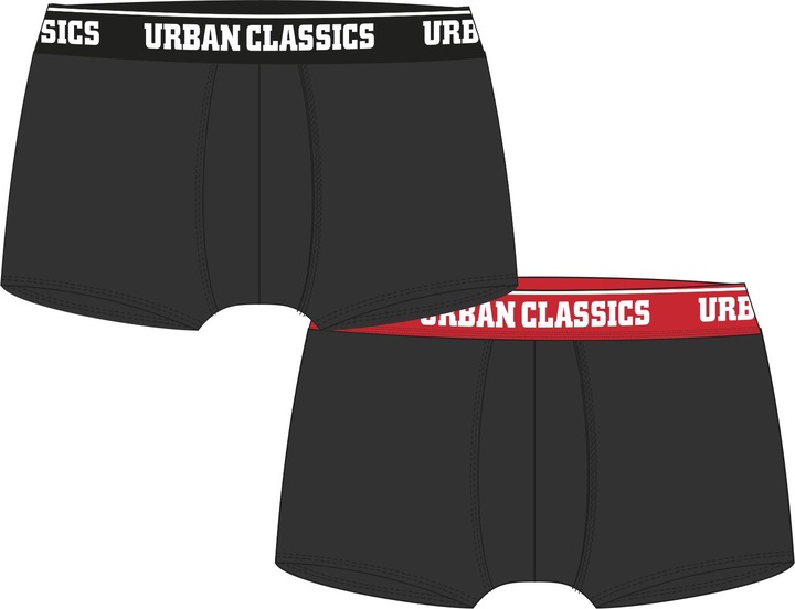 Image du produit Urban Classics Men Boxer Shorts 2-Pack (4XL, lot de 2)