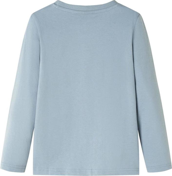 Immagine prodotto VidaXL Camicia da bambino a maniche lunghe azzurro 116,Materiale: 100 (116)