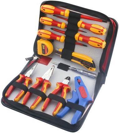 Produktbild RS PRO 9 Pc Insulated Pliers and SD Set (200 mm)