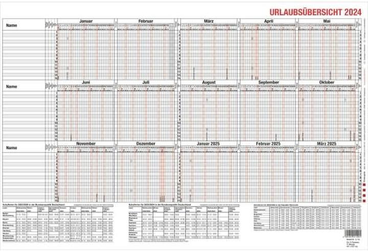 Actual product image Güss Holiday planner 44x30cm