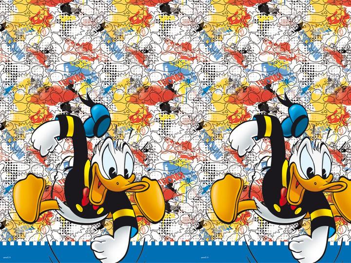 Actual product image Disney Plastic Donald Duck Party Table Cover (120 x 180 cm)