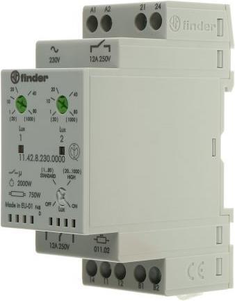 Immagine prodotto Finder Rele crepuscolare 2 poli 230Vac