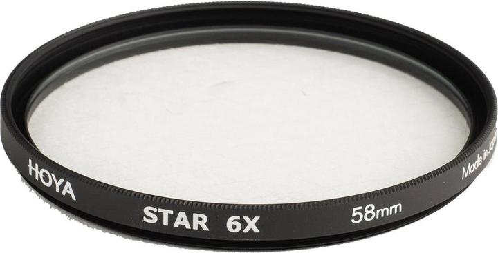 Image du produit Hoya Étoile Créative 6x 58mm (58 mm, Filtres d'effet, 58 mm)
