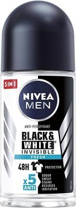 NIVEA Menack&White Invisible Fresh Antiperspirant W (Roll-on, 50 ml)