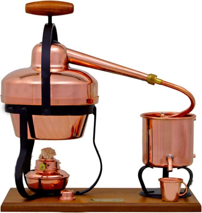 Produktbild Ich-zapfe Destille 1,25 Liter mit Spiritusbrenner