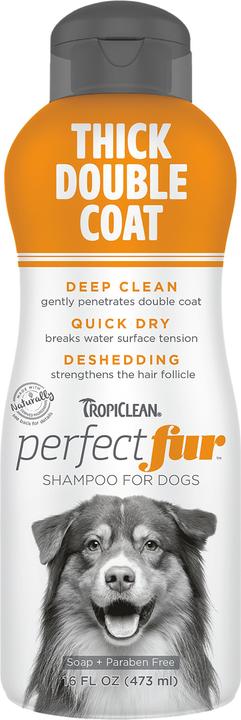 Image du produit Tropiclean PERFECT FUR SHAMPOOING DOUBLE COUCHE ÉPAISSE - 473ML (719.1830) (Chien, 473 ml)