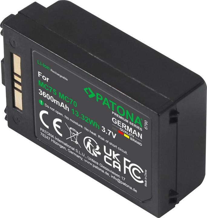 Produktbild Patona Premium Akku für Symbol MC75 BTRY-MC70EAB00