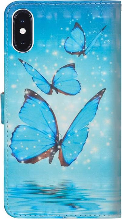 Actual product image Cover-Discount Glitter effect leather mobile phone case (Apple iPhone XS Max)