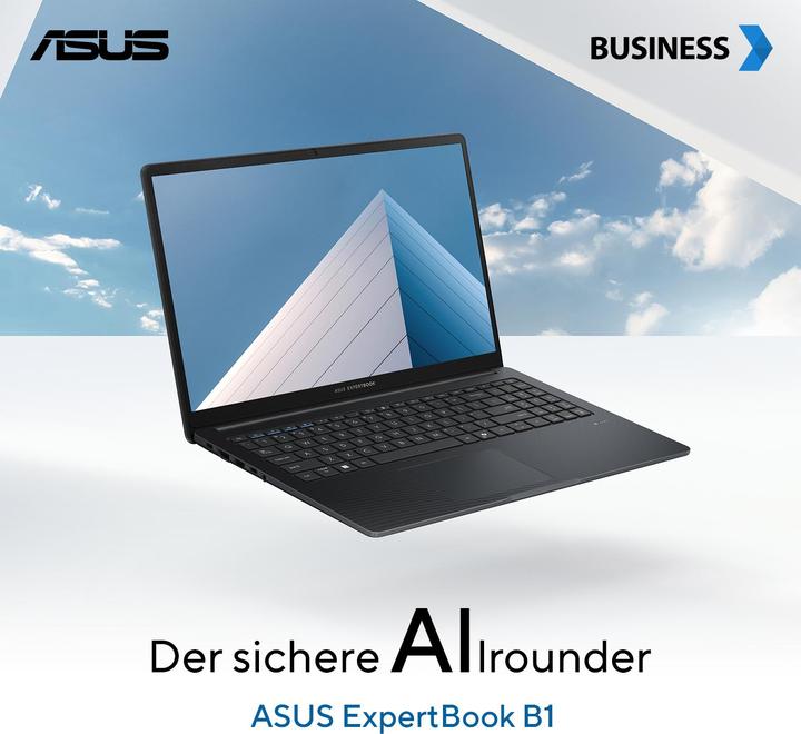 Produktbild ASUS ExpertBook B1 15,6" C7-240H 16 512 B1503CVA-S76991 ohne OS (15.60", 512 GB, 16 GB, DE)