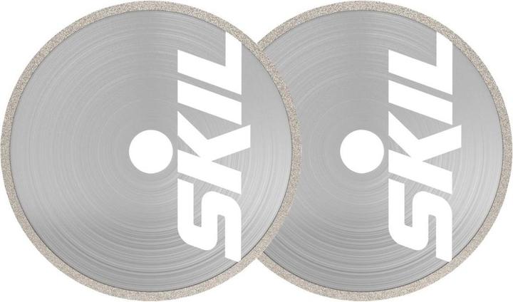 Skil 2610S01294 Satz Diamantblätter 115 mm (2 Stück) für Kreissäge 3540