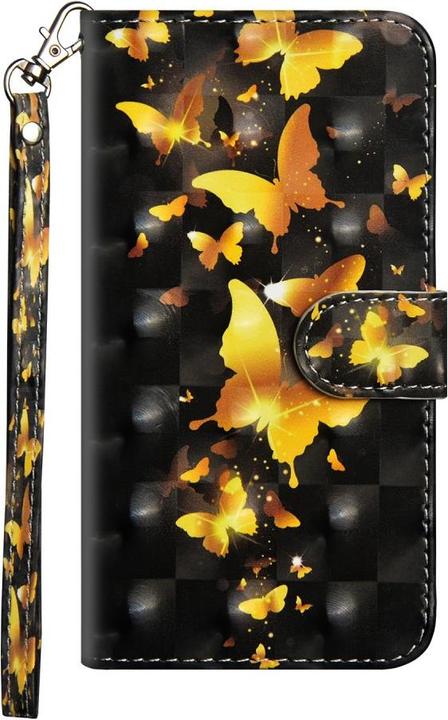 Image du produit Cover-Discount Housse de téléphone portable en cuir à effet scintillant