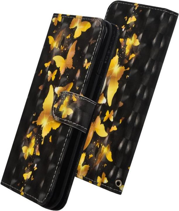 Image du produit Cover-Discount Housse de téléphone portable en cuir à effet scintillant