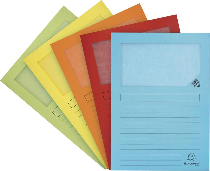 Actual product image Exacompta File cover X50550E ass., 100 pieces (A4, 50 x)