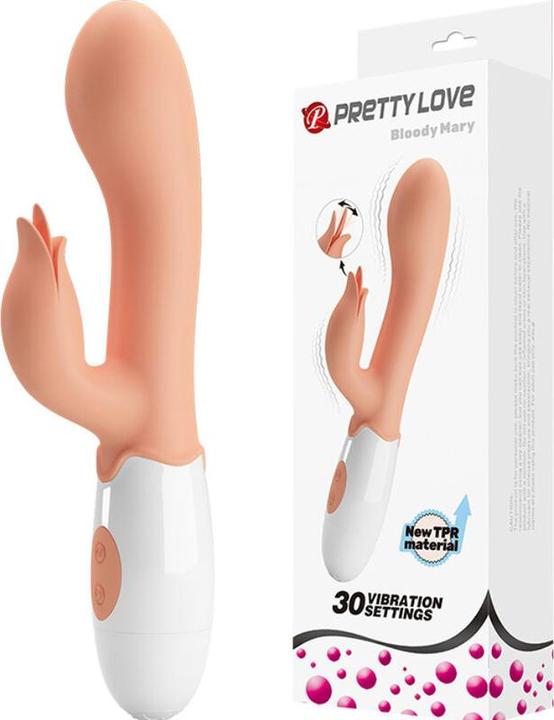 Productafbeelding Pretty Love Bloody Mary Vibrator Met Stimulator