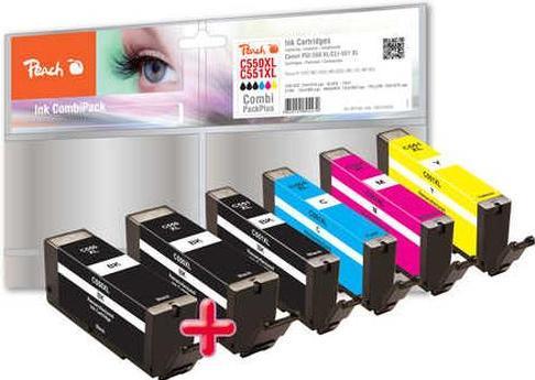 Immagine prodotto Peach CLI-551XL, PGI-550XL Multipack (M, C, Y, PBK, FC)