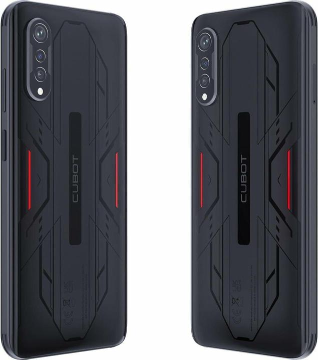 Actual product image Cubot X70 DS 24GB/256GB Tech Black EU (256 GB, Tech black, 6.58", Dual SIM, 4G)