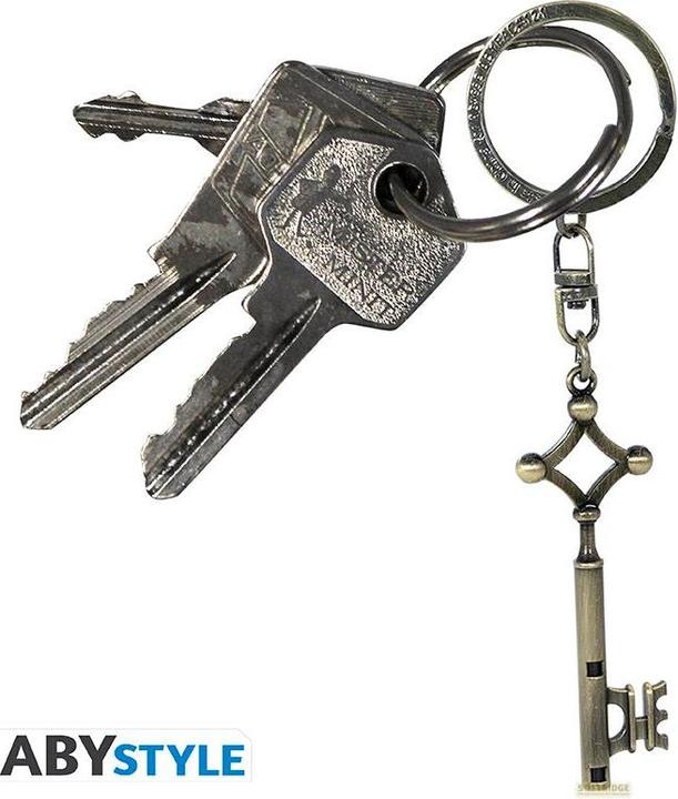 Actual product image ABYstyle Attack On Titan Eren Key 3D Premium Keychain