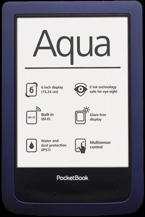 PocketBook Aqua (6", 4 GB, Blue)