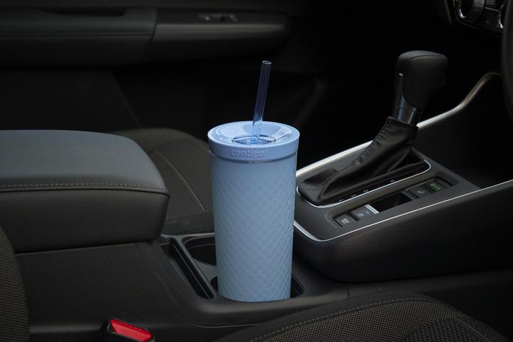 Immagine prodotto Contigo - Becher mit Strohhalm Autoclose hell blau (0.59 l)