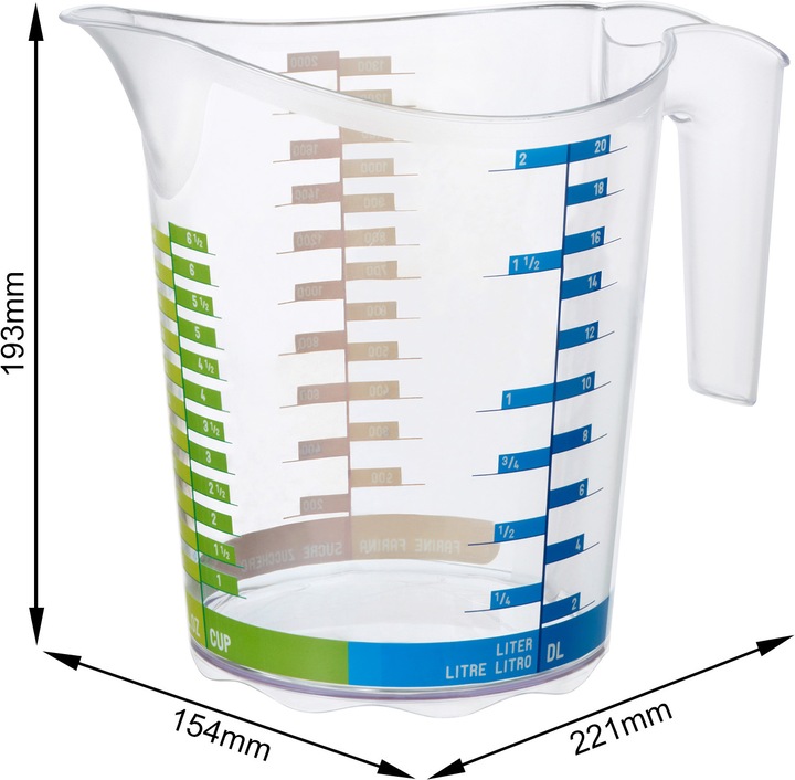 Actual product image Rotho Domino (2000 ml)