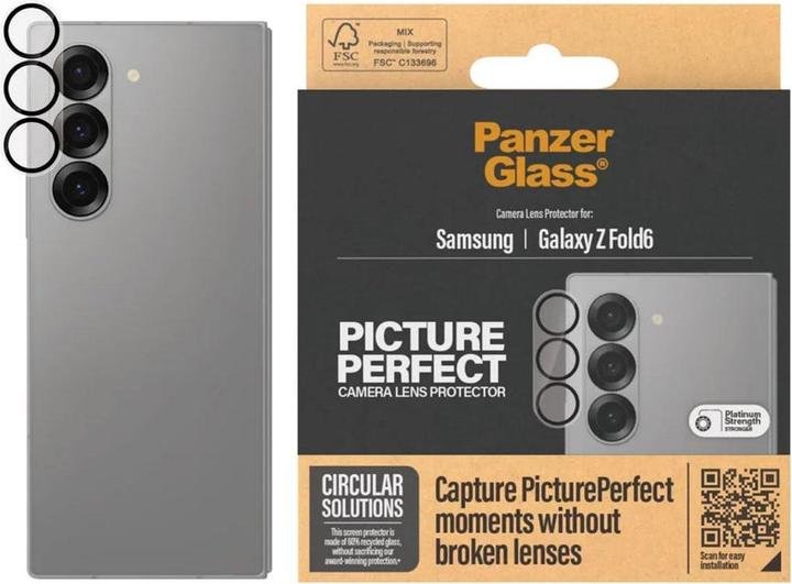 Produktbild PanzerGlass PicturePerfect Lens Samsung Galaxy Z Fold 6 (1 Stk., Samsung Galaxy Z Fold6)