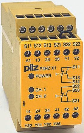 Produktbild Pilz Sicherheit Relais P2HZX1 115VAC