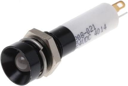 Produktbild Rs Pro LED versenkt 8mm sw 24VDC rot/gelb/grün