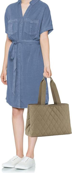 Produktbild reisenthel Tasche Classic Shopper L Rhombus Olive