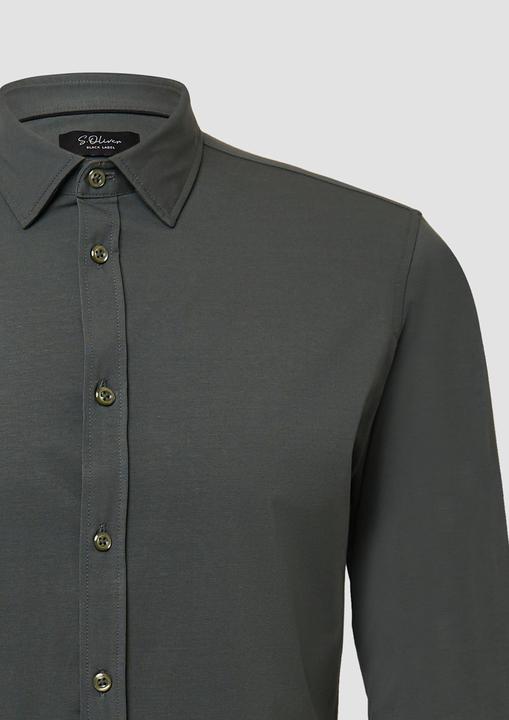 Immagine prodotto s.Oliver Hemd Tailored Fit: Hemd aus Premium-Jersey (36)