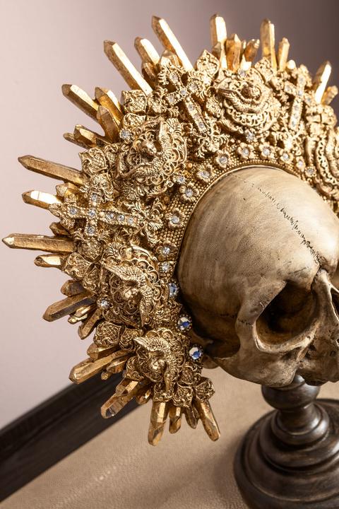 Immagine prodotto Kare Design Oggetto deco re teschio