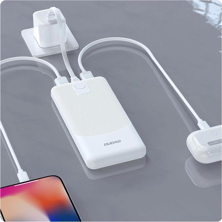 Produktbild Dudao K10Pro powerbank 20000mAh Black (20000 mAh, 10 W, 10 Wh)