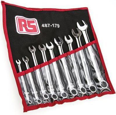 Produktbild RS PRO Gabelringschlüssel metrisch 9-teilig (19 mm)