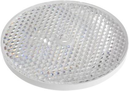 Actual product image TE Sensors XUZC80 plastic body reflector,80mm dia