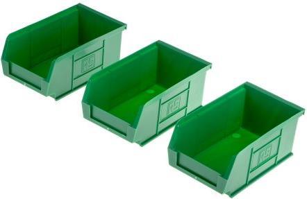 Produktbild RS PRO Stapelkästen grün 101x167x76mm