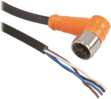 Produktbild TE Sensors IP69K-Kabel,2m, abgewinkelt, M12, 4plg