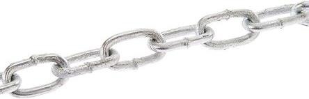Actual product image Rs Pro 10m galvanised steel chain,14Lx2.5mm dia (10 m)