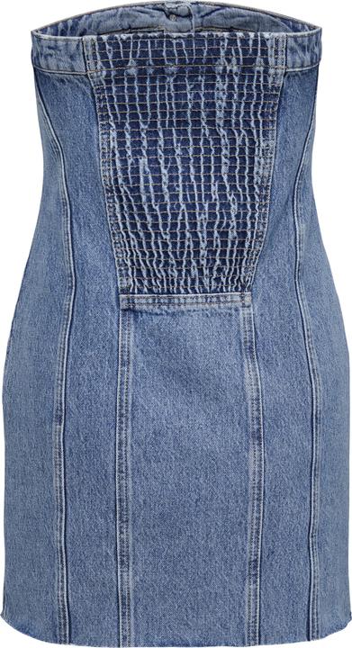 Produktbild Only Eng anliegend Trägerlos Kurzes Kleid Jeanskleid (M)