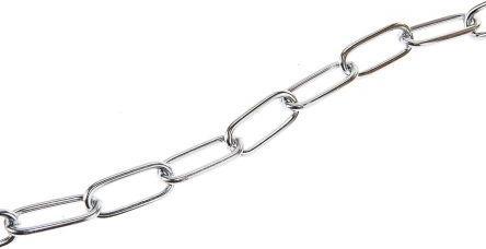 Produktbild RS PRO Gliederkette verzinkt 3x26mm 45kg (0.03 m)
