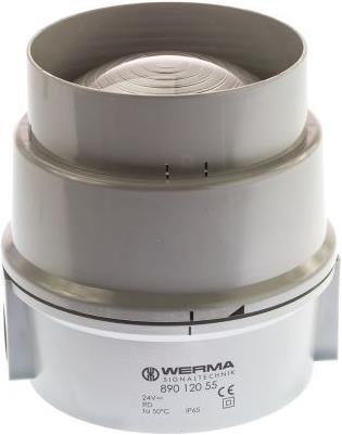 Produktbild Werma LED Dauer-Signalleuchte 12-24Vdc rot