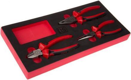 Actual product image RS PRO 3pc Softgrip Pliers Set (390 mm)