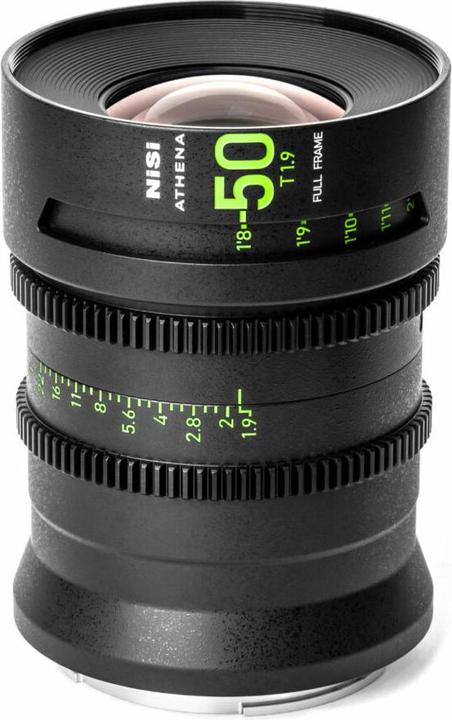 Immagine prodotto Nisi 50mm ATHENA PRIME Full Frame Cinema Lens T1.9 (G Mount | No Drop In Filter) (Full frame)